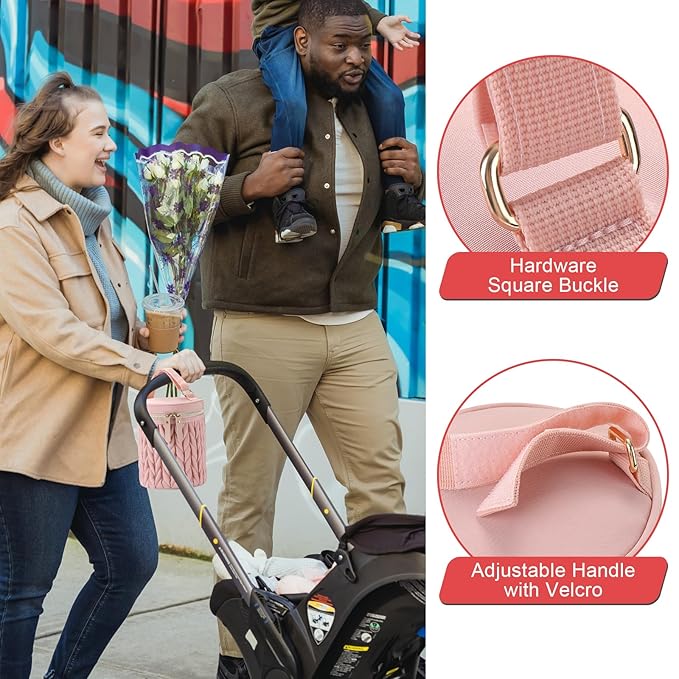 Accmor Breastmilk Cooler Bag, Insulated Baby Bottle Cooler Tote Bags for Nursing Mom Daycare