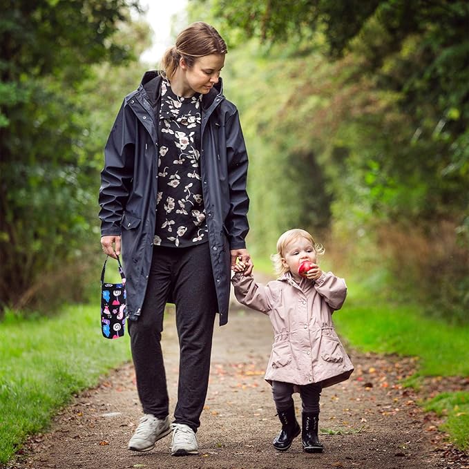 Kisangel Insulated Milk Bottle Carrier - Baby Water Bottle Strap Bag for Travel and Outdoor Use - Keep Warm Carrying Sleeve Pouch 20X12X1cm