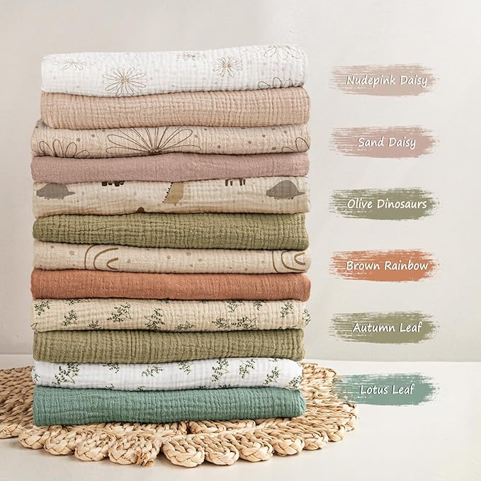 lulumoon Muslin Bassinet Sheets Baby: Cotton Bassinet Fitted Sheets for Boys and Girls - Bassinet Sheets for Oval Rectangle or Hourglass Mattress