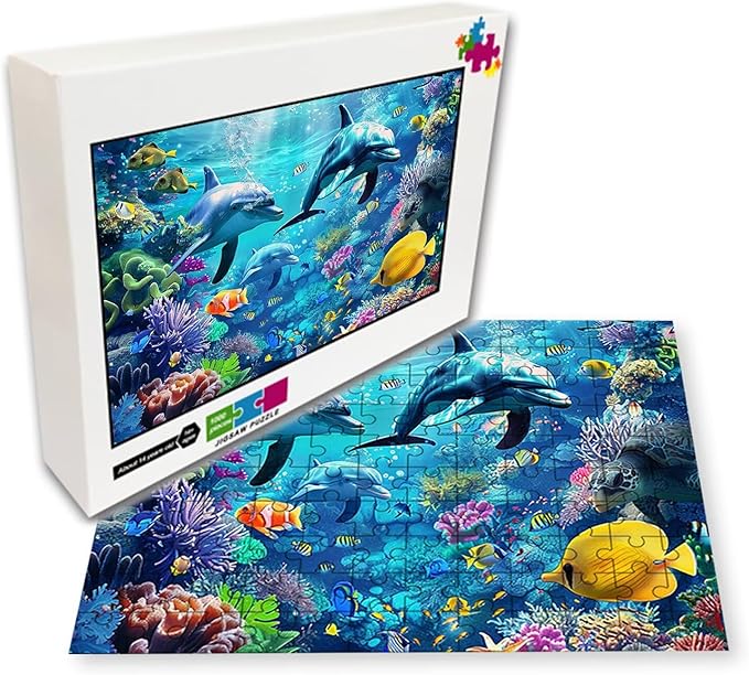 1000-Piece Adult Puzzle - Challenging & Relaxing - Perfect for Home Decor, Room Decoration, or Gift for Puzzle Lovers (Beautiful Colorful Angels Puzzles)