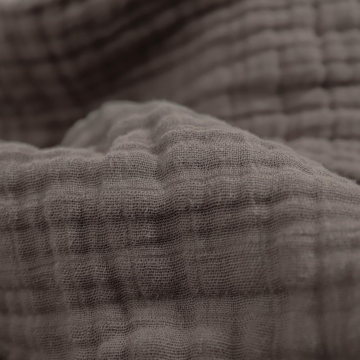 Little Unicorn Newborn Receiving Quilt | Ultra- Soft, Multi-Layered Muslin Fabric | Gift for Newborns & on-The-go (Mocha)