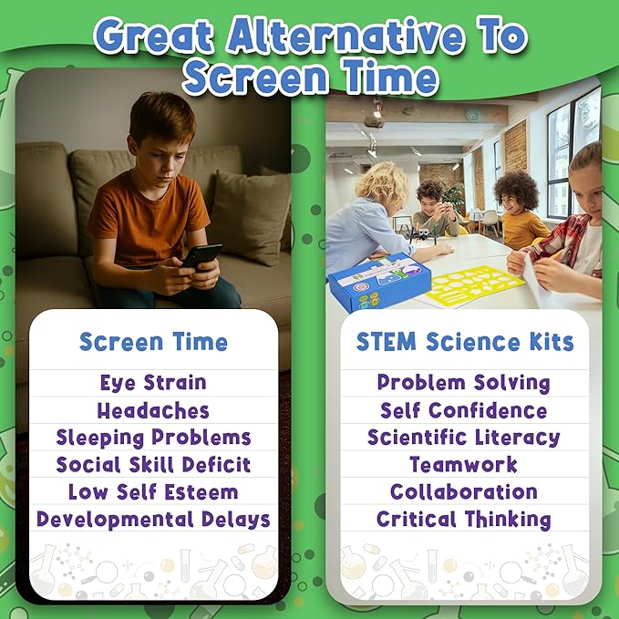 12-Month Science Kit Subscription | 36 Hands-On STEM Projects | Engineering & Building Toys and Educational Activities for Kids Ages 7–12