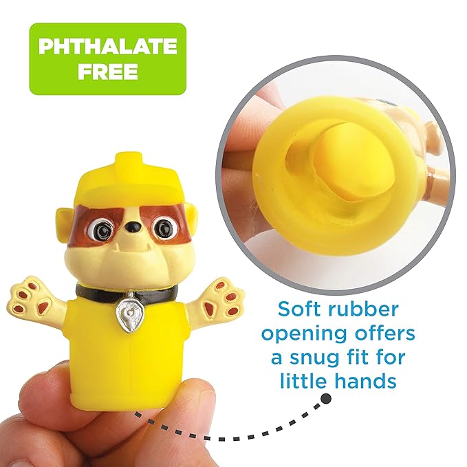 Nickelodeon PAW Patrol "Calling All Pups" 3 Piece Must Have Potty Training Set - Soft Potty Seat, Step Stool, Finger Puppets - Boy Potty Training