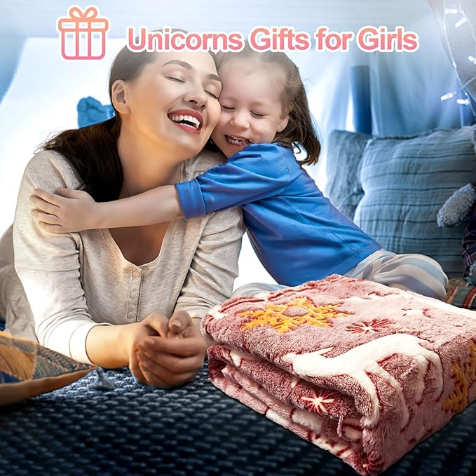 Christmas Blankets & Throws - Soft Red Throw for Kids/Girls/Boys/Women, 40"x60" Birthday Gift