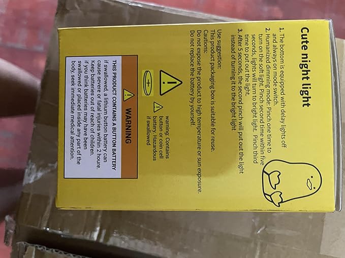 Duck Night Light for Kids, Cute Benson Ducks Gifts, Squishy Touch Silicone Animal Nursery Bedside Lamp Goose Gifts, Dimmer & Rechargeable, Birthday Gifts for Boys Girls Women Teens(Cowboy Duck)