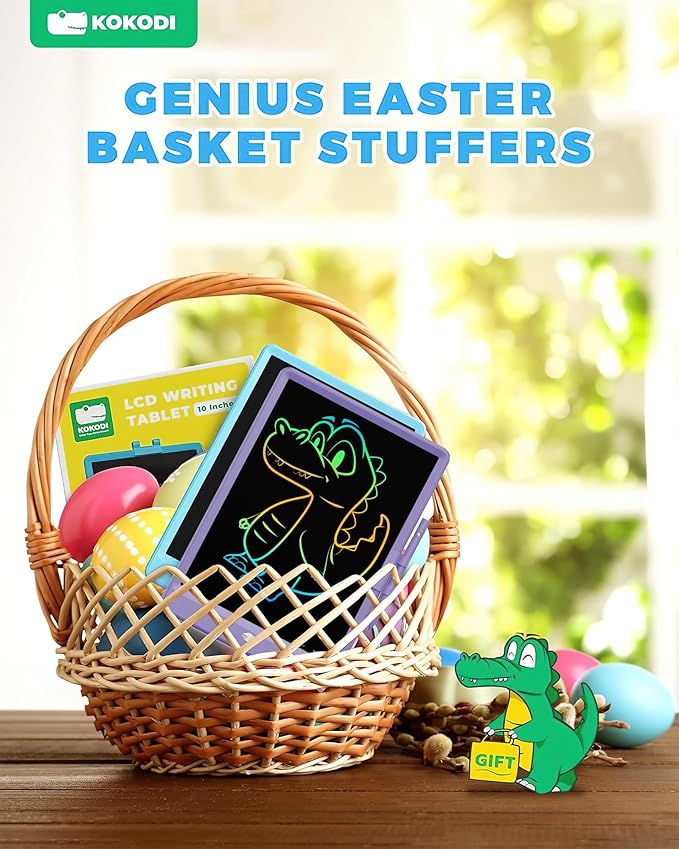 KOKODI 10 Inch LCD Writing Tablet, Purple Drawing Boards for Kids(Purple)