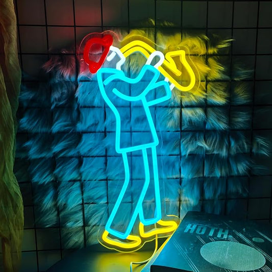 Jazz Neon Sign Musicians Neon LED Music Decoration - Jazz Light Sign, Perfect Music Themed Gift