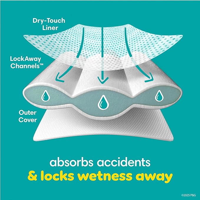 Pampers Training Pants - Easy Ups Girls & Boys - Size 5T-6T, 15 Count, Peppa Pig Potty Underwear (Packaging May Vary)