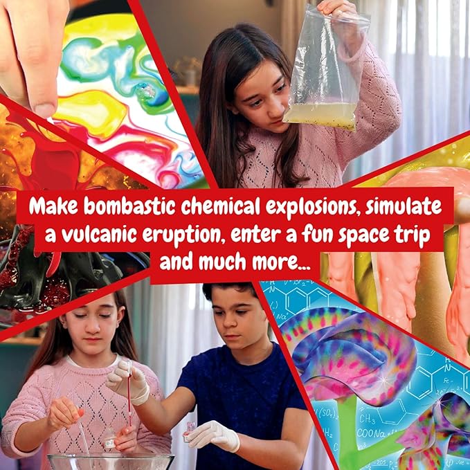 Science4you 150 Science Experiments for Kids Ages 8-12 - Super Science Kits for Kids, Chemistry Set + Stem Toys, Gifts for Boys and Girls Age 8 9 10+