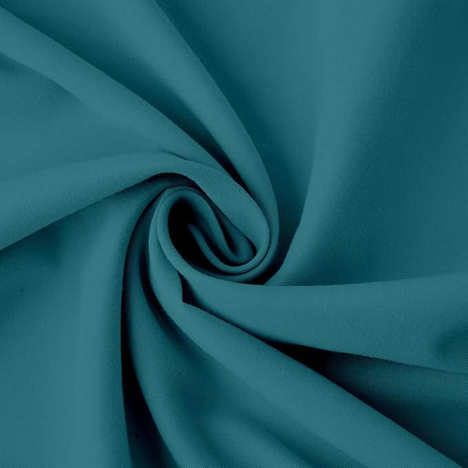 HBHLFZ Crib Sheets for Boys, Girls, 28x52 Inch Fitted Crib Sheet - 8 Inch Deep Pocketed Fixed Sheet - Soft and Comfortable Microfibre - Fits Standard cot and Toddler mattresses, Blue Green