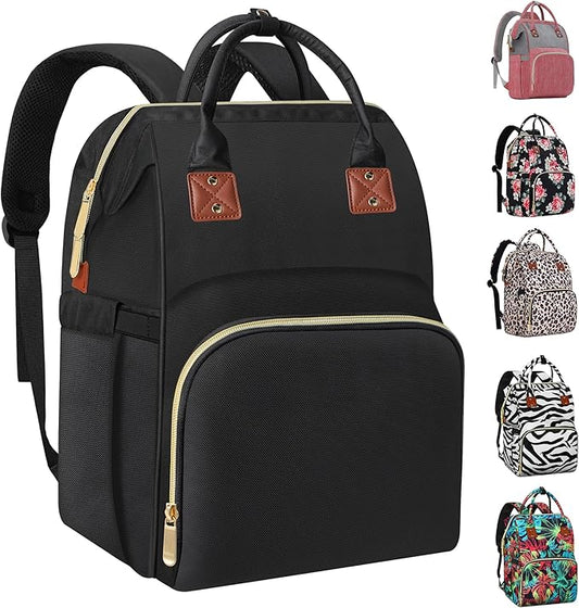 Diaper Bag Backpack, Multi-Function Baby Boys and Girls Bag, Travel Waterproof Diaper Backpack Tote Bag, Baby Registry Search & Shower Gifts-Essentials Baby Backpack for Mom/Dad