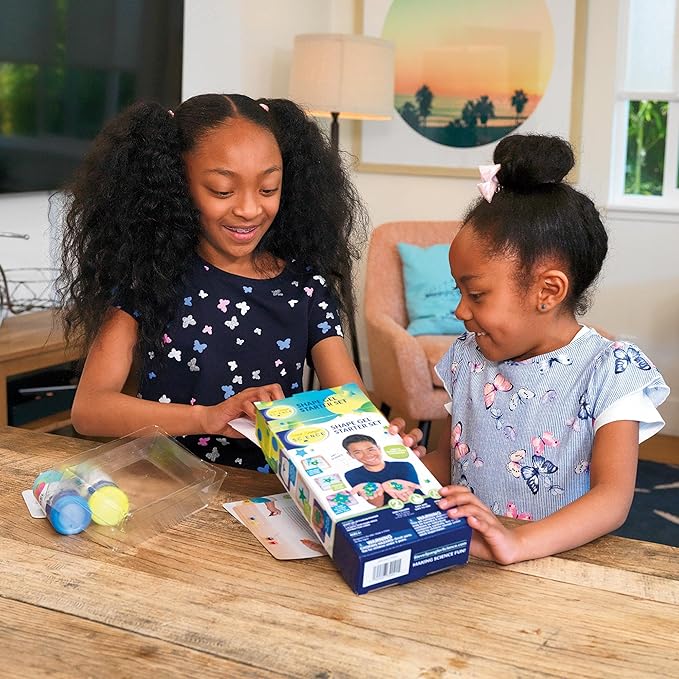 Steve Spangler Science Shape Gel Starter Kit – Hands-On Science Kit for Kids to Learn About Polymers, DIY Slime Kit for Classroom and Home Learning – STEM Activity for Ages 6+
