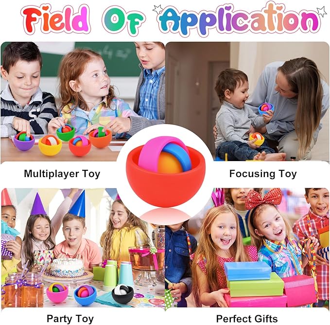 Fidget Toys Adults Pack, Fidget Spinner Set for Kids, Sensory Toys Boys Girls Teens Eaeter Egg Stuffers Party Favors, ADHD Autism Stress Relief Finger Toys, Gift for Kids Adult Birthday