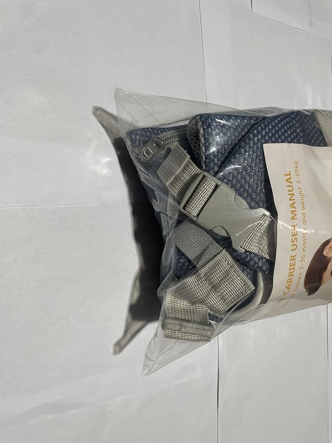 IULONEE Baby Carriers from Newborn with Detachable Bibs Ergonomic Portable Baby Front & Back Backpack Carry Adjustable Toddlers Carrier for Infant Within 33lbs Sky Blue