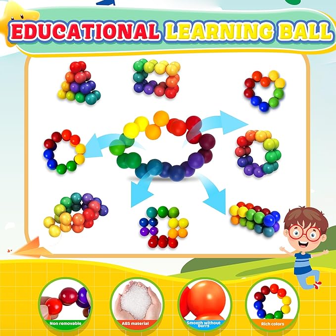 Christmas Stocking Stuffers Toddlers Kid 6PC Sensory Travel Toys Pack for Toddler 3 4 5 Year Old Airplane Car Travel Activities Road Trip Essential Classroom Must Have for Kid Autistic Fidget Gift