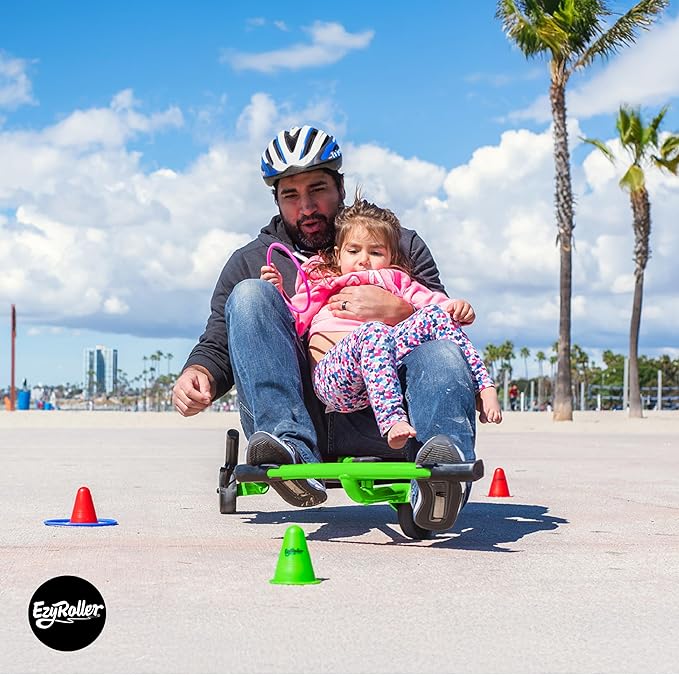 EzyRoller New Pro-X Ride On Toy for Kids and Adults - Green