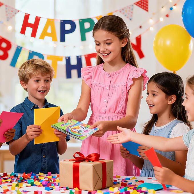 JOYIN 24 Pack Scratch Rainbow Art Notebook, Party Favors for Kids, Art Crafts Kit, Goodie Bags Stuffers for Girls Boys, Return Gifts for Birthday, Classroom Prizes, Bulk Gifts for Valentines Easter