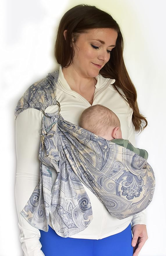 Lite-on-Shoulder Ring/Pouch Baby Sling