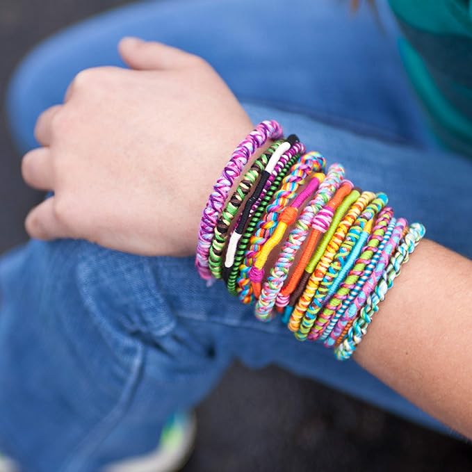 Loopdedoo – DIY Friendship Bracelet Maker Kit – Make Bracelets In Minutes – Award-Winning Craft - Ages 8+