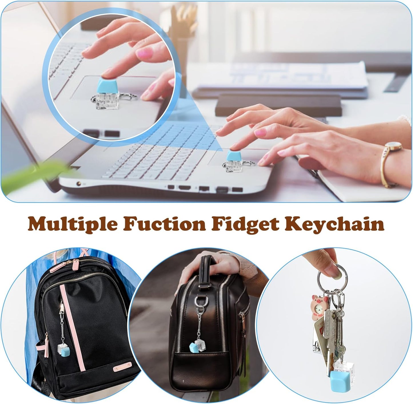 Fidget Toys Adults, Fidget Toys Kids, Easter Basket Stuffers Autism Toys Kids, Toddler Plane Activities, Classroom Prizes Elementary (Blue)