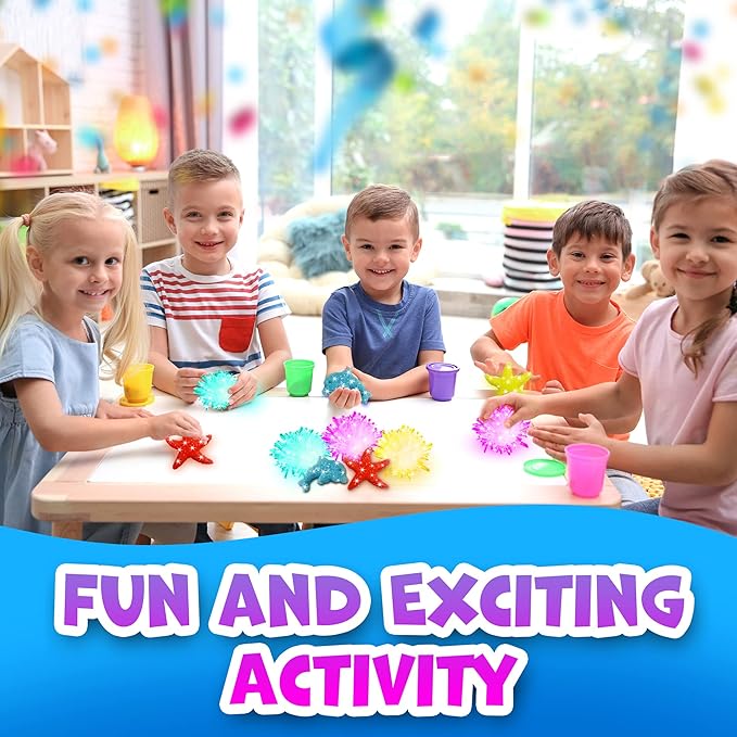 Evviva Sciences Crystal Growing Kit for Kids Science Kit to Make & Grow Rocks, Crystals, Gems – Easy All Inclusive Set – Chemistry, Geology & Learning Experiment Toy – w/eBook