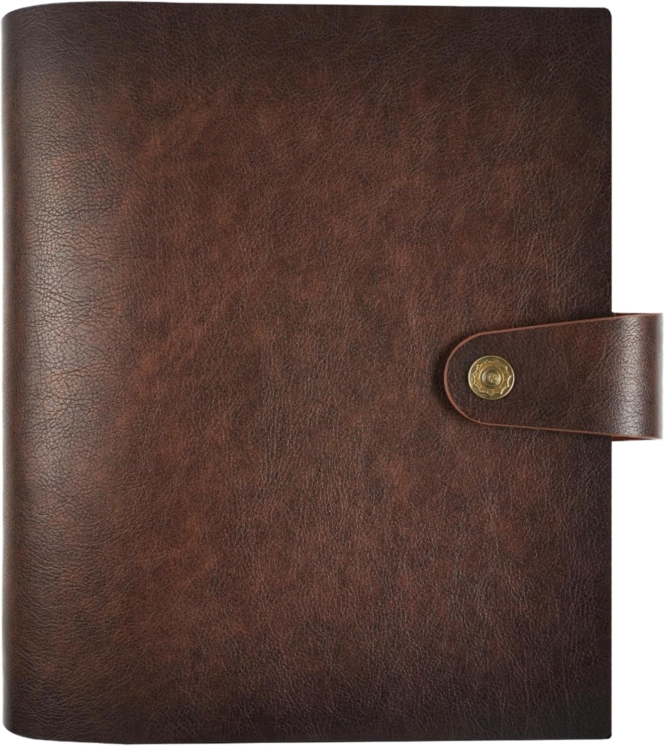 Genuine Leather Photo Album 4x6 for 200 Photos, Scrapbook with Writing Space of 30 Paper and Stickers, Travel Family Wedding Kids Graduation Ultrasound Baby Picture Album, Fathers Day Gift, Brown