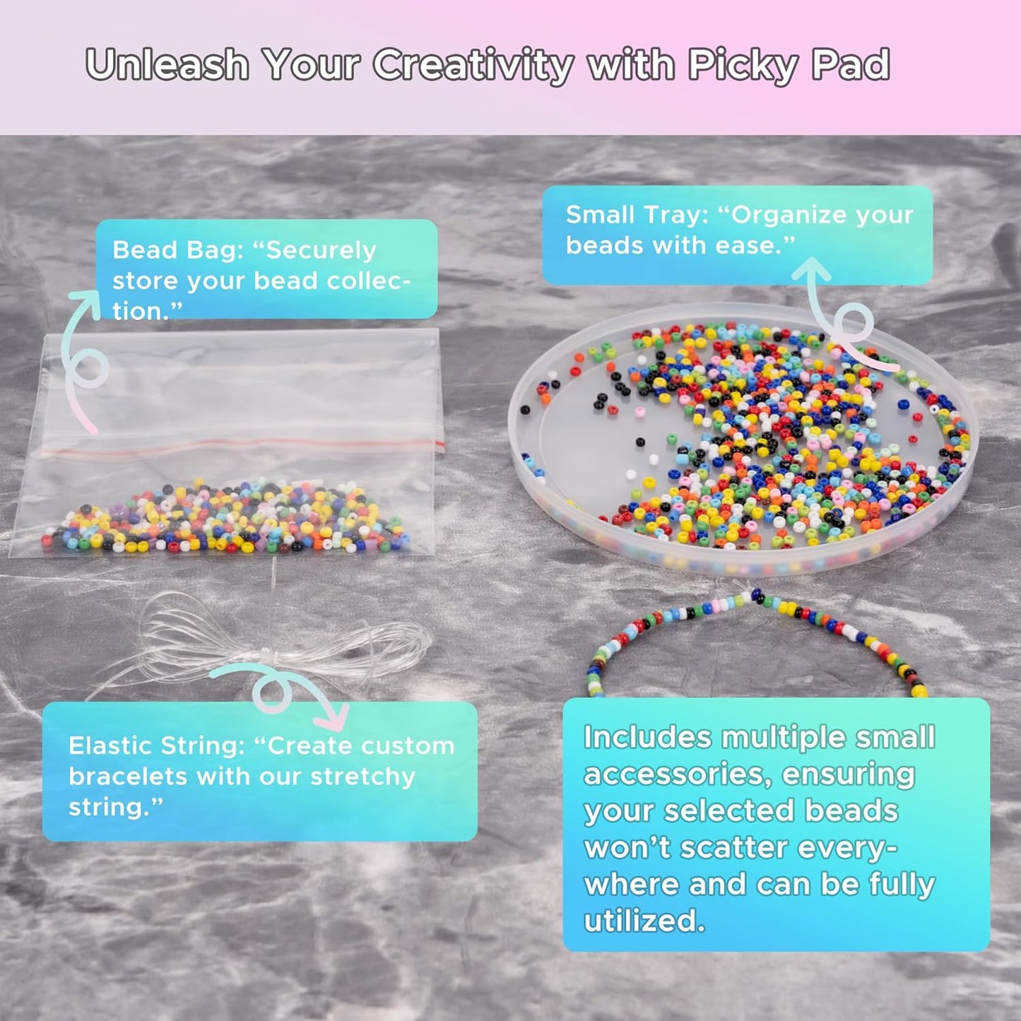 Large Skin Picky Pad Fidget Toys for Adults Anxiety (10CM), Anti Sking Picking Pad Trichotillomania Fidget Toys (Round Colorful X1)