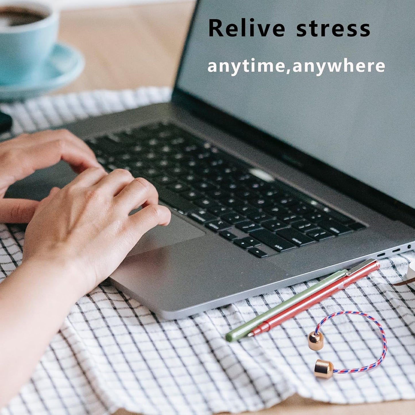 Begleri Beads,Copper Begleri Fidget Toy,Portable Stress Relief Toy Adults,0.94ounce(Bell)