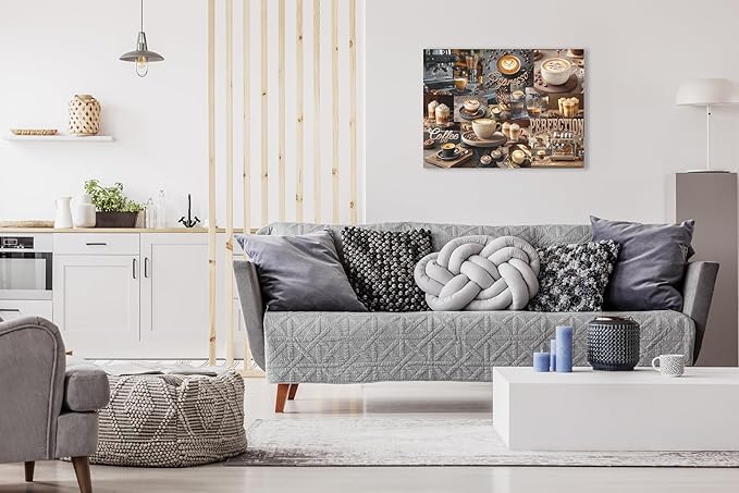 1000 Piece Collage Jigsaw Puzzle for Adults - Coffee Latte Espresso Collage - Challenging Puzzle Perfect for Game Nights - 1000 Piece for Adults. 20x27 inches (Mocha Medley)