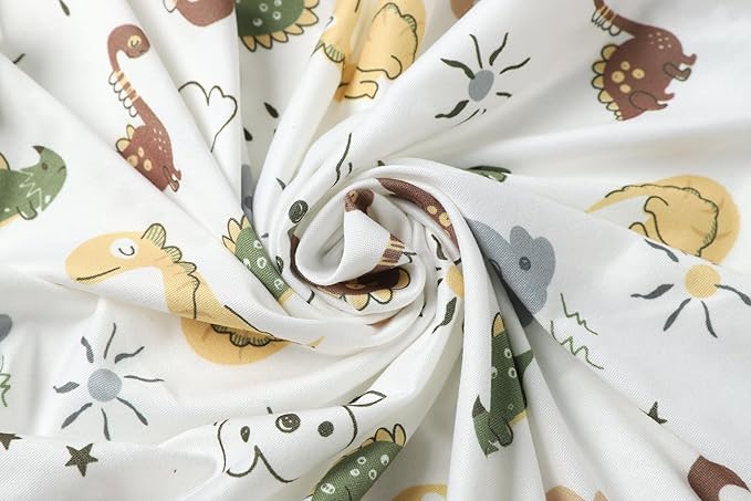 Onacosht Bassinet Sheets for Baby Boy and Girl, Stretchy Breathable Fitted Sheet Universal for Bassinet Cradle Hourglass Oval Rectangle Pad/Mattress, 4 Pack Woodland Animal Printing