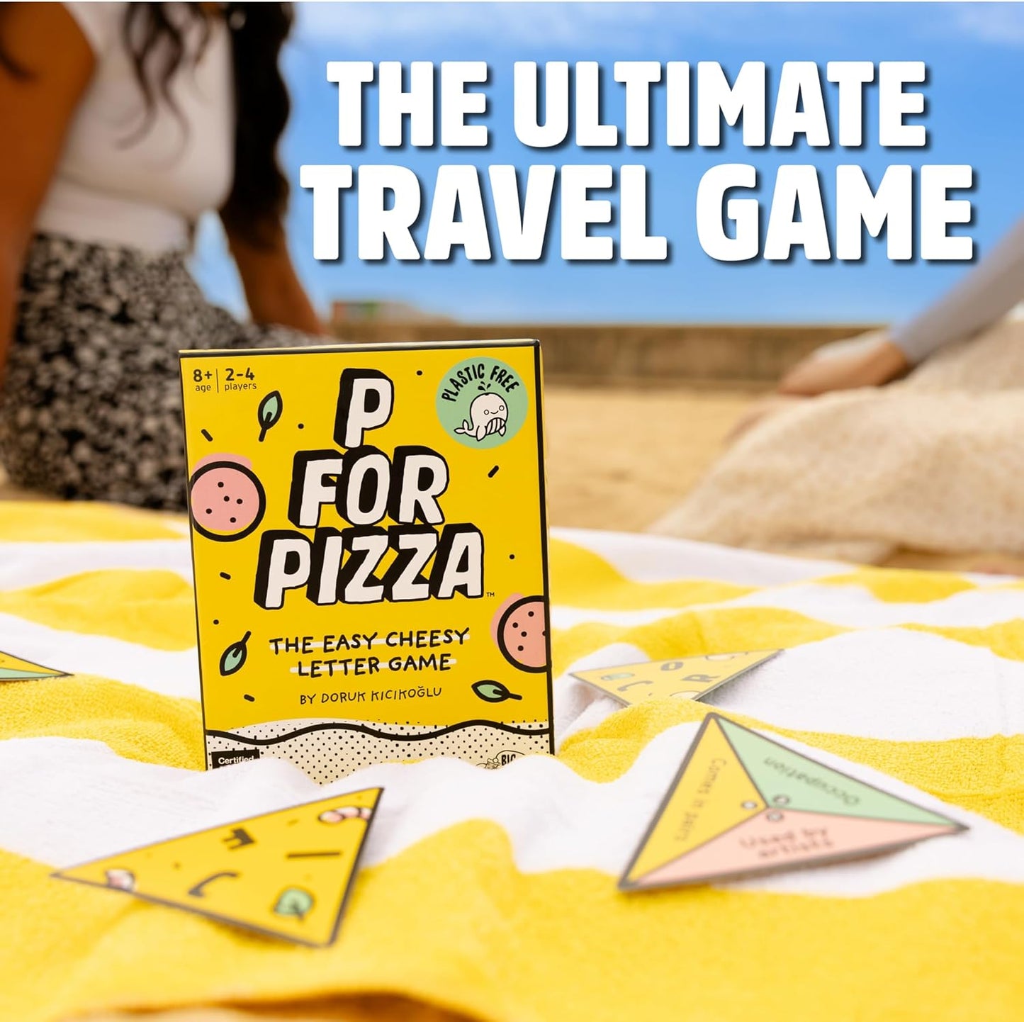 Big Potato P for Pizza: Family Card Game | Great for Adults and Kids | Perfect for The Holidays and Family Game Night | Compact Card Game