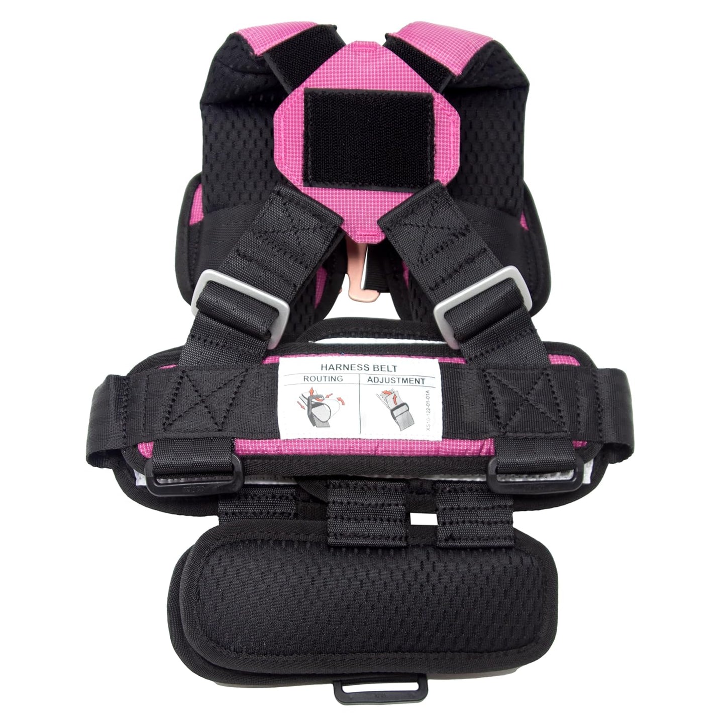 Extra Small (XS) Pink, Lightweight, Compact, Portable Car Seat, 2+ Years; 26.5–40 lb - Perfect for Travel and Everyday Child Safety