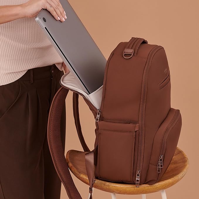 JuJuBe Classic Diaper Bag Backpack with Portable Changing Pad, Baby Stroller Straps, Large Travel Backpack for Boy or Girl, For Carrying Baby Bottles, Wipes, Diapers, Pacifiers, Espresso