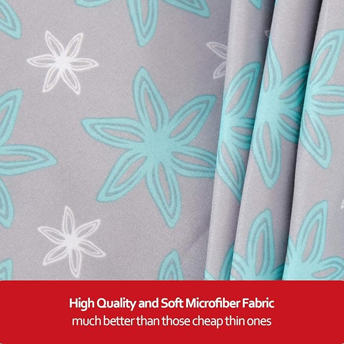 Pack and Play Sheets, 2 Pack Mini Crib Sheets, Stretchy Playard Fitted Sheet, Compatible with Graco Pack n Play, Soft and Breathable Material, Planet & Flower