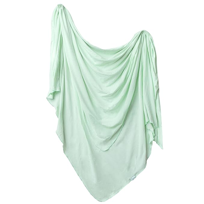 Copper Pearl Baby Swaddle Blanket - Premium Knit Baby Blanket, Large Soft Stretchy Receiving Blankets for Baby Boy and Girl, Swaddles for Newborn, Infant, and Toddler (Bay)