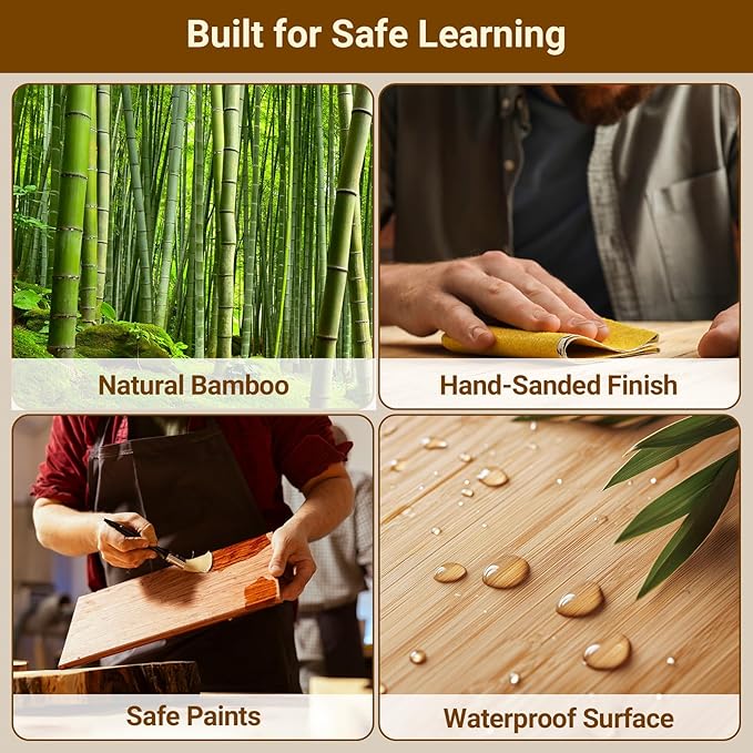 COSYLAND Kitchen Step Stool for Toddlers – Stable A-Frame Design Kids Standing Tower with Protective Crossbar – Wooden Learning Stool for Kitchen Island Counter, Bathroom (Black)