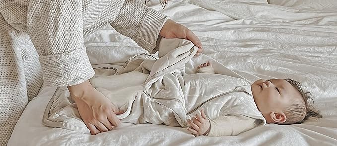 GUNAMUNA günamüna Unisex Baby, Toddler Wearable Blanket, Sleeping Bag Bamboo Rayon, Sleep Sack with Diaper Zipper, 2.6 TOG