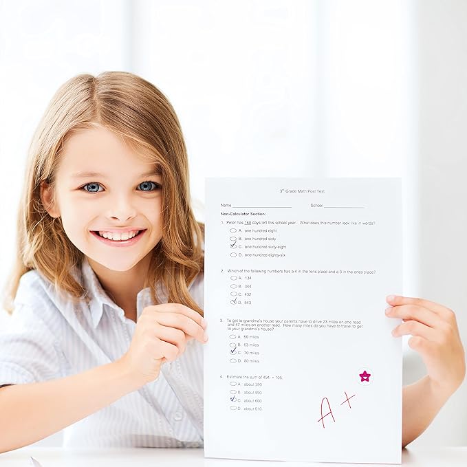 12456 Star Stickers - 12100+ Colorful & 288 Gold Foil Stars, 14 Colors & Designs for Reward Chart (3/8')