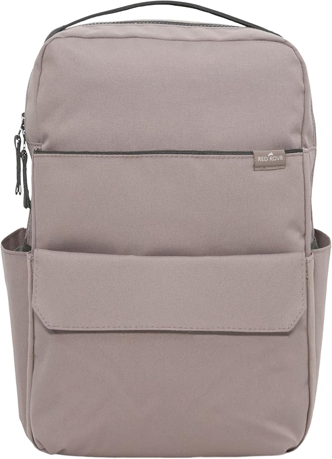 RED ROVR Roo Lightweight 1 LB Diaper Bag Backpack | 11 organizational pockets| Durable & Water-Resistant (Truffle)
