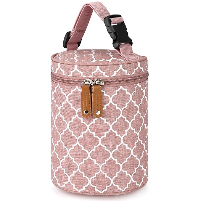 Accmor Breastmilk Cooler Bag, Insulated Baby Bottle Cooler Tote Bags for Nursing Mom Daycare