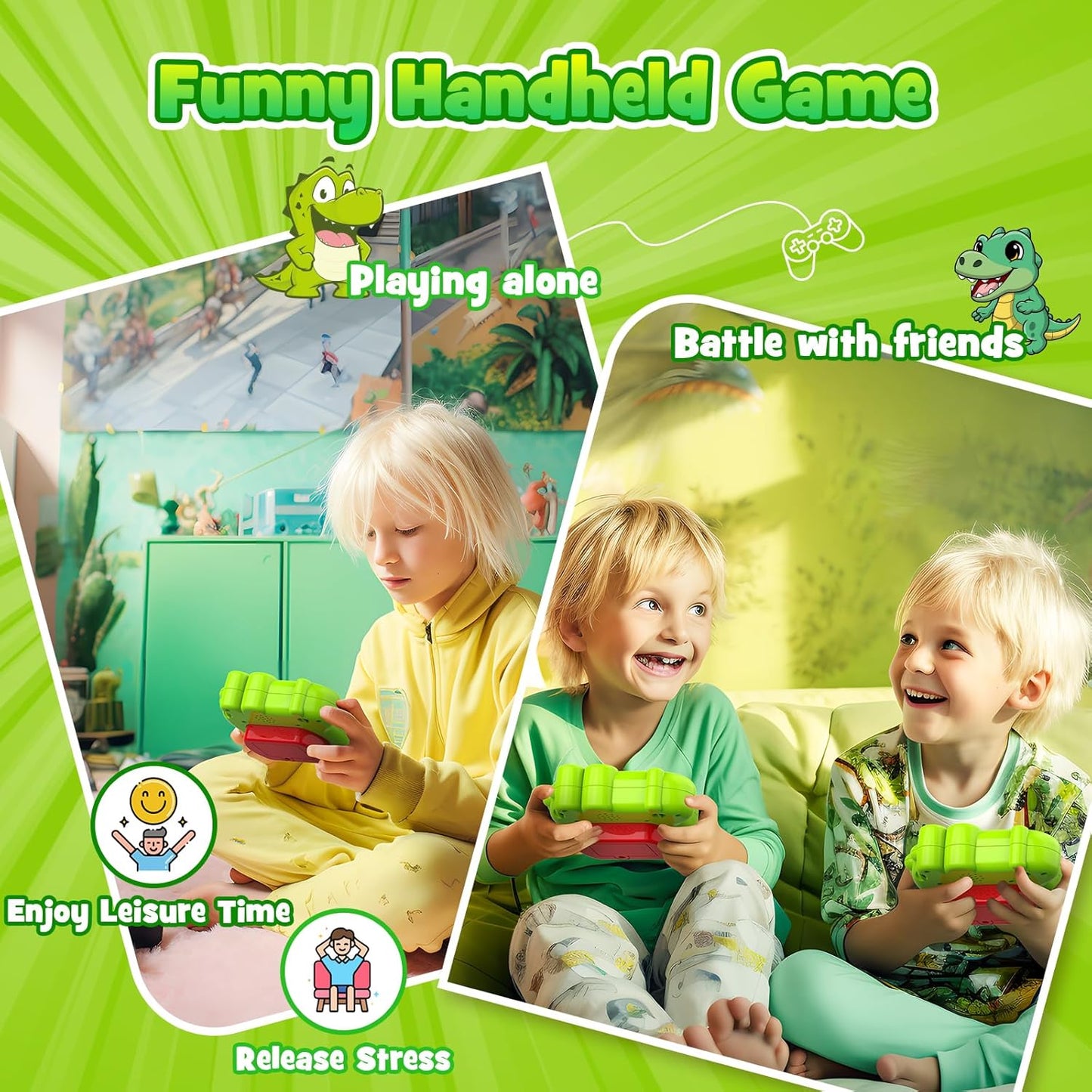 Dinosaur Fidget Toys for Boys 5-7: Kids Fast Push Bubble Handheld Games for Kid Ages 6-8 Gifts Ideas Autism Sensory Toy for 8-12 Year Old Boy Toddler Birthday Gift