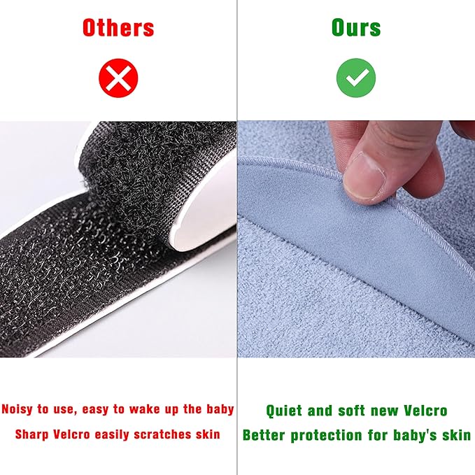 Fleece Newborn Sleep Sack Baby Swaddle,3-Way Adjustable Wearable Blanket,2 Pack Fleece Swaddling Sleeping Bag TOG 2.0， (Blue&Green, 6-12 Months)