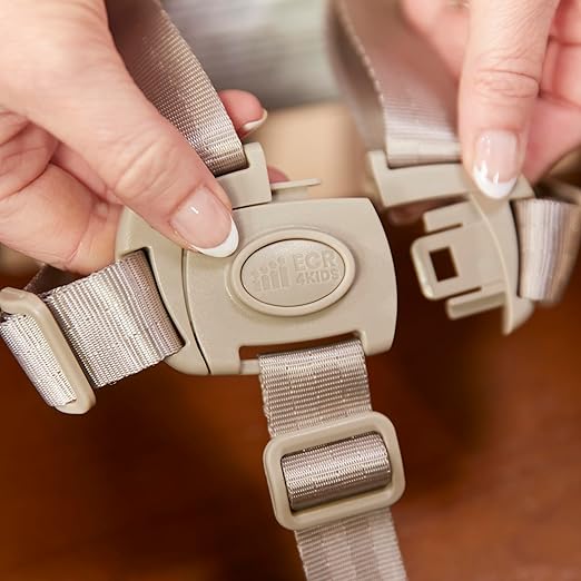 ECR4Kids ASATT High Chair, Toddler Chair, Dark Walnut