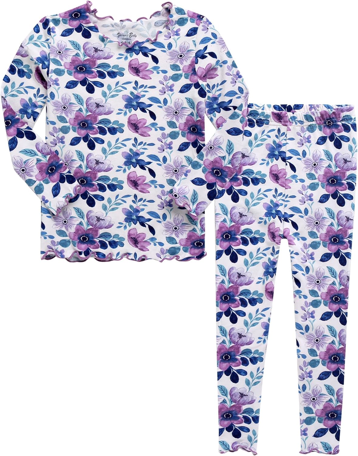 VAENAIT BABY 6M-12Y Kids Unisex Girls & Boys Soft Comfy Modal Tencel Sleepwear Pajamas 2pcs or 4pcs Set