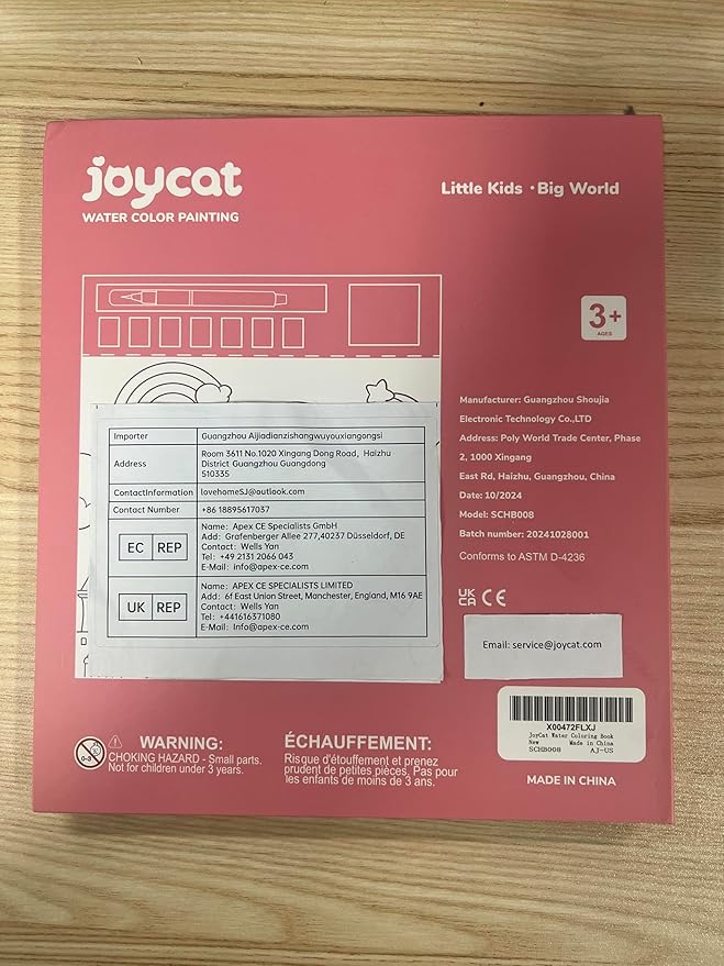 JoyCat Paint with Water Coloring Books for Toddlers, Watercolor Painting Sets for Kids Ages 3-5 4-8, Arts and Crafts Drawing Activities Toy Birthday Gift for Boys Girls (Magical Pony)