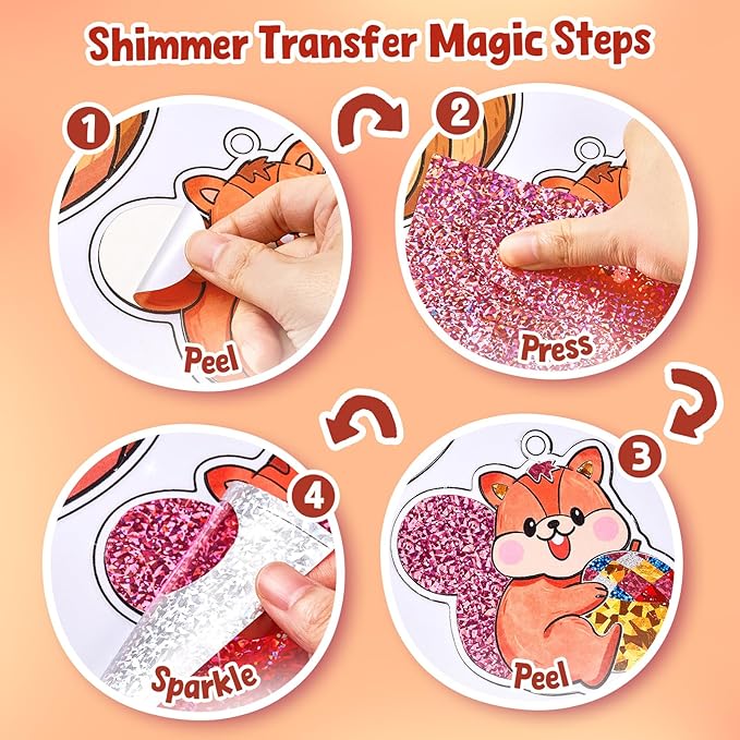 JoyCat Paint with Water Coloring Books, Art & Craft Activity, No Mess Art for Kids Ages 4-8, Craft Kits & Supplies, DIY Creative Activity, Presents for Girls & Boys (Thanksgiving)