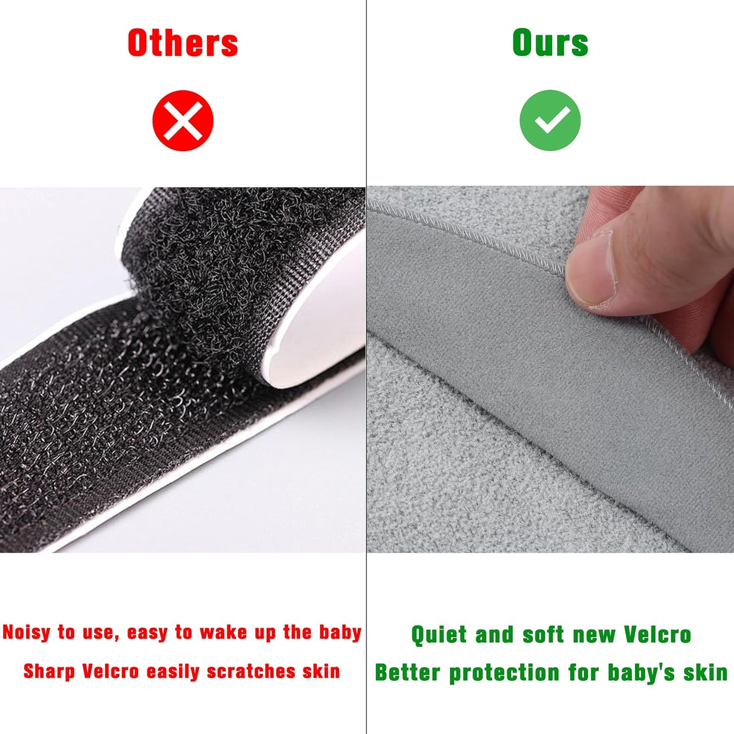 Fleece Newborn Sleep Sack Baby Swaddle,3-Way Adjustable Wearable Blanket,2 Pack Fleece Swaddling Sleeping Bag TOG 2.0， (Gray & Pink, 0-3 Months)