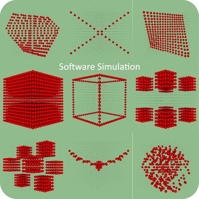 Mini 3D Led Cube DIY Electronics Kit Soldering Project Kit (3D16MINI-ALLBLUE-KIT)