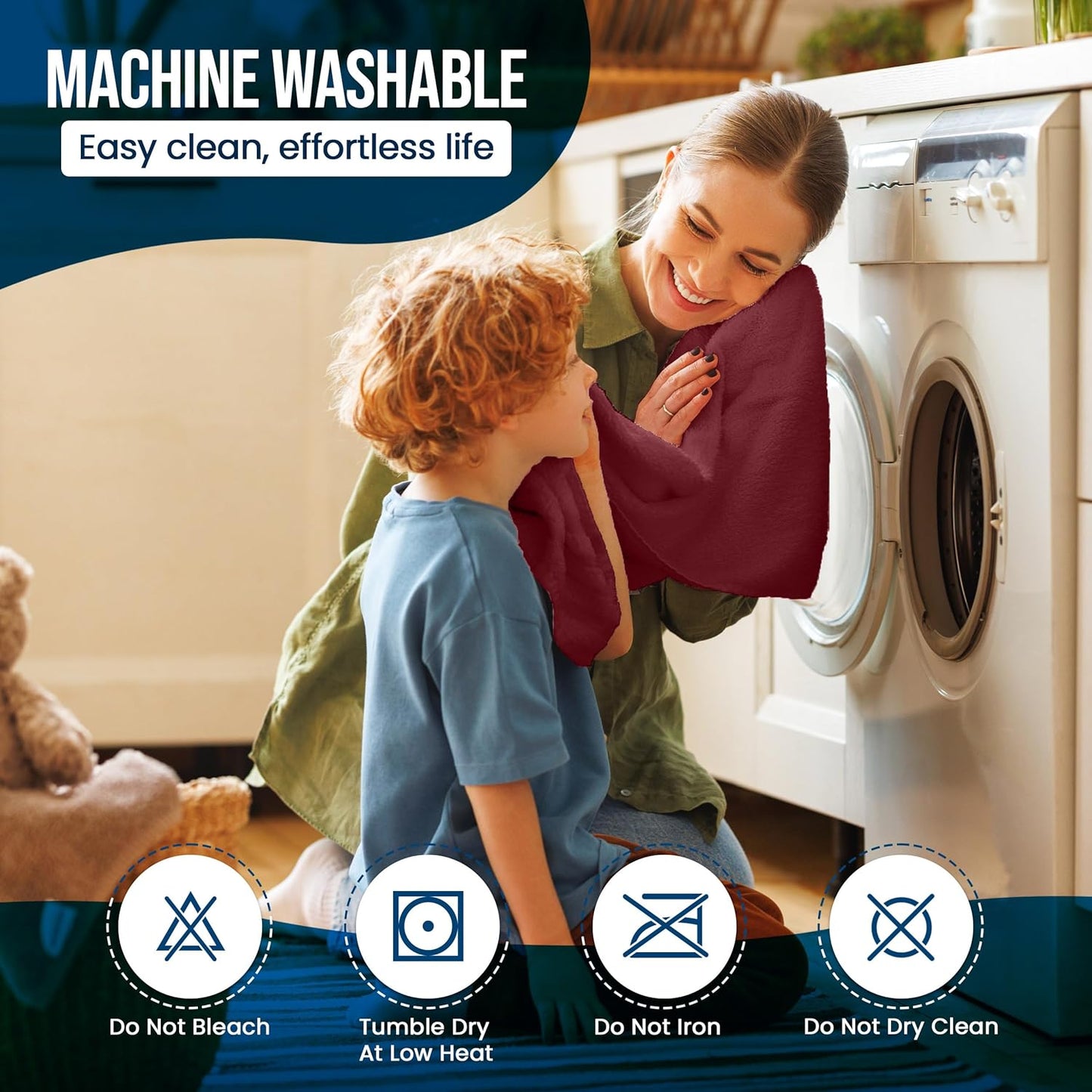 Utopia Bedding Waterproof Mattress Protector Queen Size, Premium Terry Mattress Cover 200 GSM, Breathable, Fitted Style with Stretchable Pockets (Burgundy)