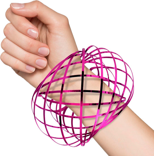 Digital Energy Kinetic Educational Spring Toy - Multi Sensory Interactive 3D Shaped Flow Ring ()